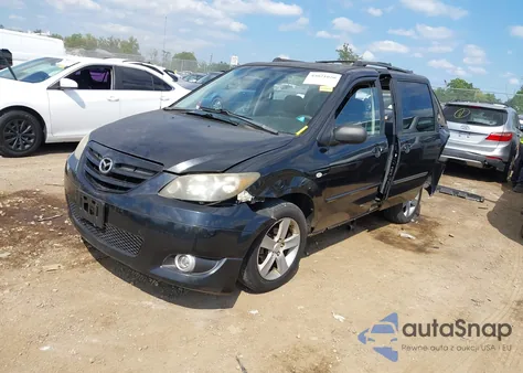 2004 Mazda Mpv Es z USA, uszkodzony, nr VIN JM3LW28J040531359
